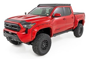 Toyota Tacoma Hood Protector - Rough Country - Gloss Black - '24-'26